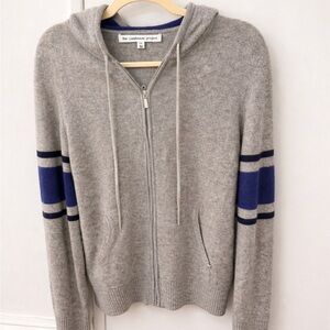 The Cashmere Project 100% Cashmere Zip Hoodie Size M